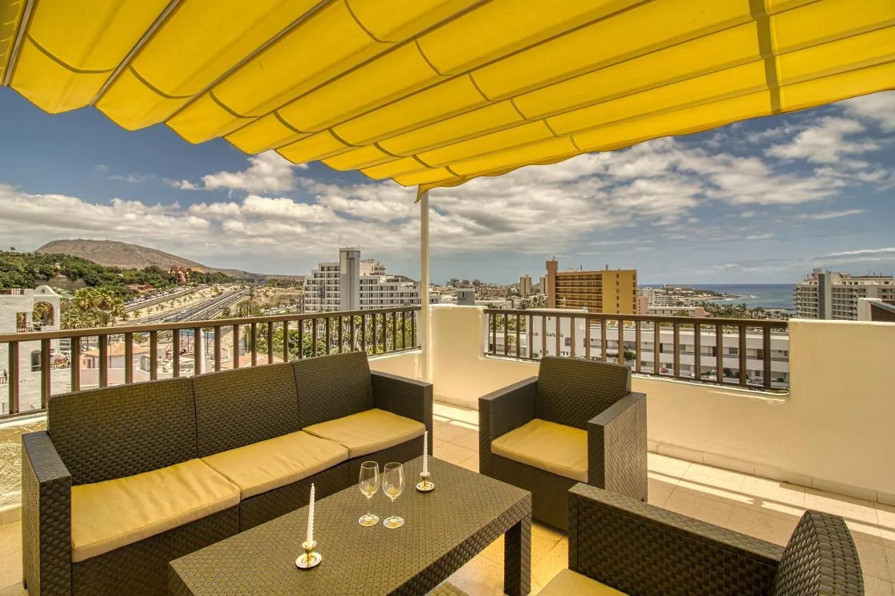 Lovely 2-Bed Apartment & Jacuzzi Terrace & Pool Playa Fanabe 0*,